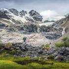 Lodowiec na odcinu Ruta De Los Pioneros. Zdjęcie Matúš Lašan