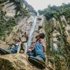 Z psem na szlaku. Zdjęcie archiwum Piotra Miklaszewskiego Podróże z Pazurem