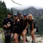 Patrol Morskiego Oka – od lewej Szymon, Natalia, Krzysztof, Joanna oraz nasza...