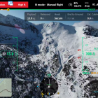 W trybie sportowym dron lata 20 m/s, czyli 72 km/h. Lot sprzed schroniska nad Morskim...