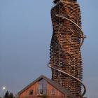 Te zabudowania kopalni Rammelsberg powstały w latach 30. XX w. Na kolejnych poziomach...