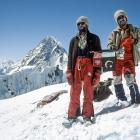 Z Walentym Fiutem na Broad Peaku 1984 r. Zdjęcie Janusz Majer