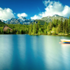 Słowackie Tatry Wysokie, Szczyrbskie Jezioro | Fot. Wiktor Baron