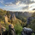 Piaskowce w Szwajcarii Saksońskiej. Zdjęcie Paulina Grzesiok