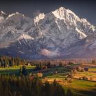 Lodowy Szczyt widziany z Gliczarowa Górnego. Zdjęcie Karol Nienartowicz