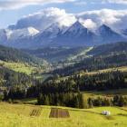 Widok ze Spiszu na Tatry, zdjęcie Michał Parwa