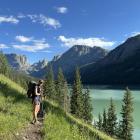 Pasmo Wind River w Wyoming ze spektakularnymi formacjami skalnymi w kształcie wież i...