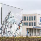 Odsłonięcie muralu w Zespole Szkolno-Przedszkolnym nr 4 w Tychach Fot. UM Tychy