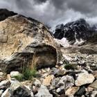 Na szlaku w stronę lodowca pod Szcharą, zdjęcie Konrad Tulej