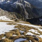 Rzut oka w głąb masywu Karwendel ze szlaku Passamani Rundweg. Zdjęcie Mikołaj Gospodarek