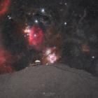  Centrum Oriona nad Śnieżką – Karkonosze Ścisłe serce Oriona z najjaśniejszą...