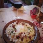 Bryndzove haluski i frankovka modra, fot. Joanna Waryszak