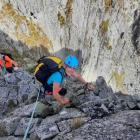 Autorka w drodze na Lodowy Szczyt. Zdjęcie z archiwum Moniki Witkowskiej