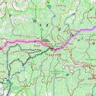 Mapa GSB Rytro - Krościenko 