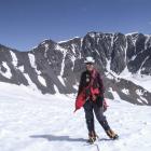 Ola Dzik jako pierwsza Polka weszła na Pik Pobiedy. Zdjęcie Arkadiusz Baranowski