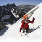 Alexander Piegza w wieku 11 lat - Rysy na nartach. Zdjęcie Przemysław Piegza