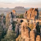 Bastei Brücke nad Łabą to niewątpliwie najbardziej rozpoznawalna atrakcja Szwajcarii...