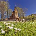  Dawna greckokatolicka cerkiew św. Jakuba w Powroźniku pochodzi z XVI w.  Fot. Konrad...