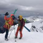 Maryna Gąsienica-Daniel z mamą Anną podczas zimowej wycieczki w Tatrach. Zdjęcie z...