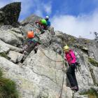 Wejście na Łomnicę to prawdziwa tatrzańska przygoda. Zdjęcie Tomasz Cylka