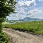 Widok na górę Chełm z okolic Grybowa, fot. Kacper Szymański