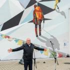 Odsłonięcie muralu w Zespole Szkolno-Przedszkolnym nr 4 w Tychach Fot. UM Tychy