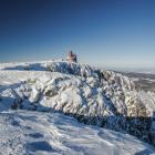 Śnieżne Kotły, stacja przekaźnikowa w prawdziwie alpejskiej scenerii. Zdjęcie Rafał...
