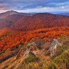 Bieszczady, widok na Smerek z Osadzkiego Wierchu, fot. Grzegorz Leśniewski
