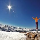 Słoneczne spojrzenie z Małołączniaka na Słowację, zdjęcie Przemysław Piegza