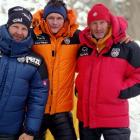 Od prawej Janusz Gołąb, Maciej Kimel i Michał Król. Zdjęcie z archiwum Michała Króla