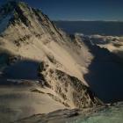 Lhotse i przełęcz Południowa widziana w czasie podejścia na Everest