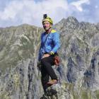 Na Skalnej Igle pod Zasłonistą Turnią. Zdjęcie  Albin Marciniak