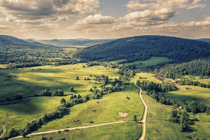 Regietów Wyżny w Beskidzie Niskim