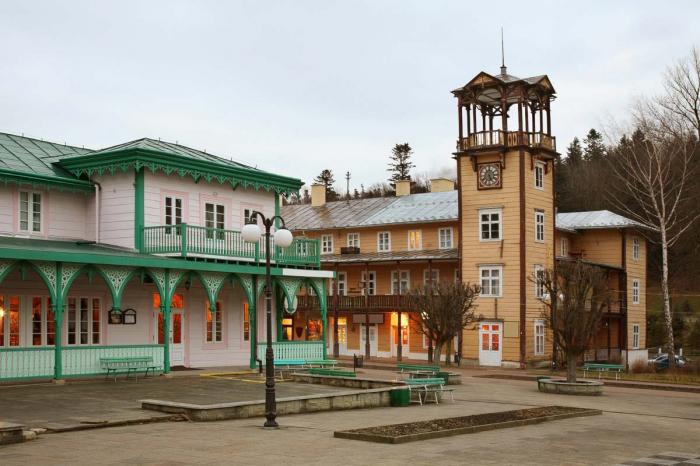 Plac Dietla w Iwoniczu-Zdroju
