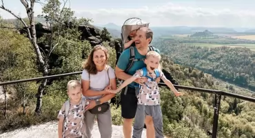 Zachwycające widoki z tarasów Szwajcarii Saksońskiej. Góry w Niemczech, ale bardzo blisko Polski