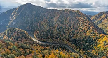 Tu powietrze ma inny smak – Pieniny jesienią