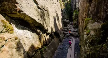 Góry Stołowe – idealne miejsce do resetu. Szlak przez Narożnik, torfowiska i skalne labirynty